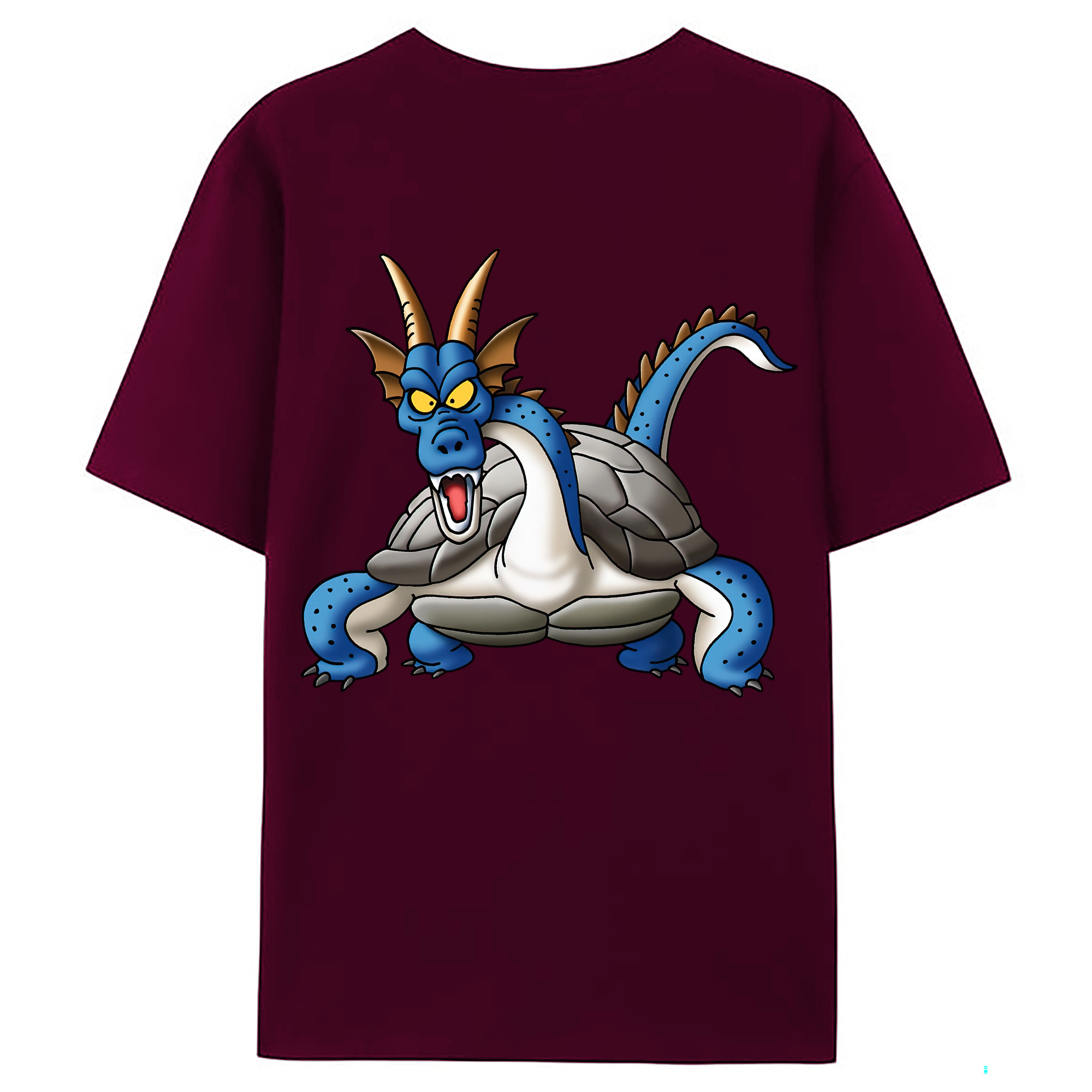 （画像用） ドラゴンクエスト Doragon Kuesuto Dragon Quest レディース半袖Tシャツ(バックプリント)